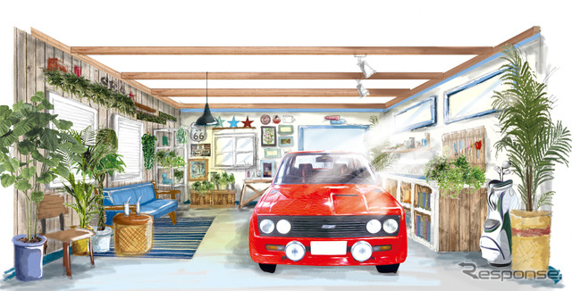 車好きが憧れる夢のカーガレージ