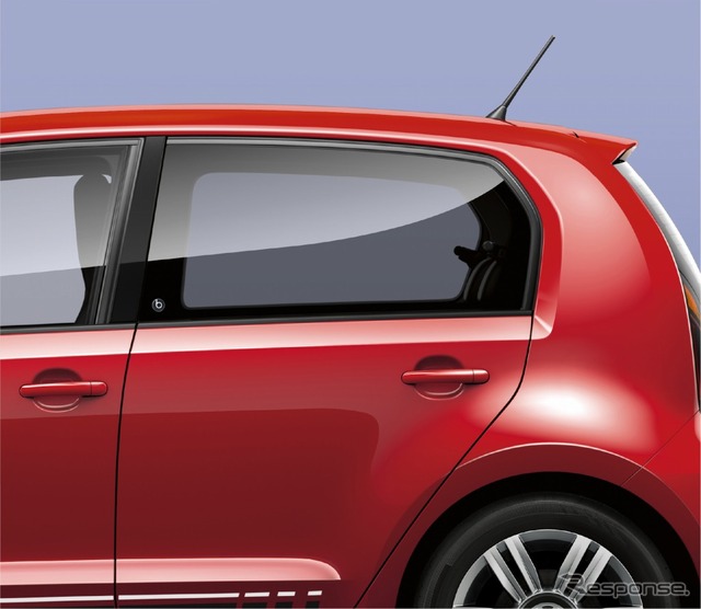 VW up! with beats ダークティンテッドガラス(リヤ/リヤ左右、UVカット機能付)