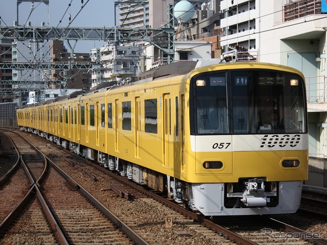 運行の継続が決まった「KEIKYU YELLOW HAPPY TRAIN」。塗装も一部変更されている。