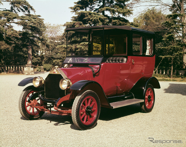 日本初の量産乗用車、三菱A型(1917年)