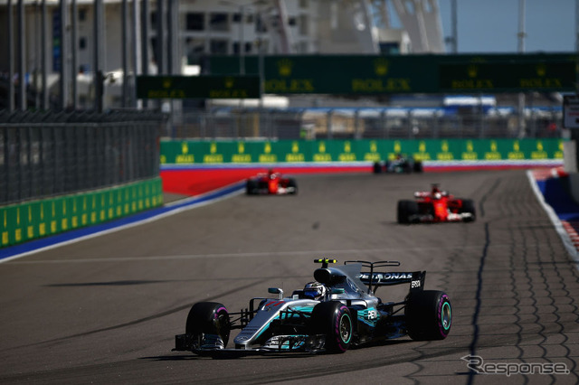 2017F1第4戦ロシアGP決勝