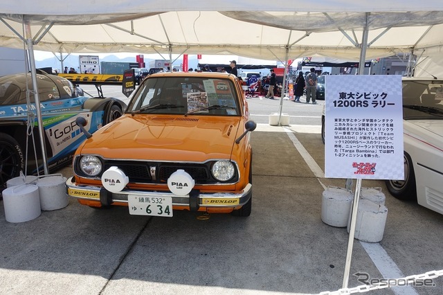 『チーム若武』のシビック1200RS(モーターファンフェスタ)