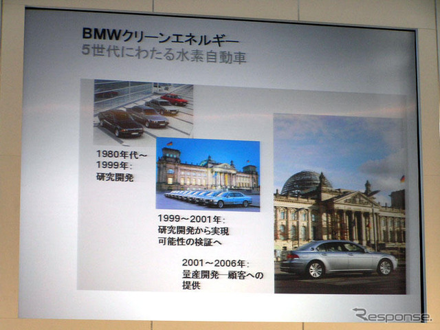 BMW 水素エネルギー展…京都議定書への解答