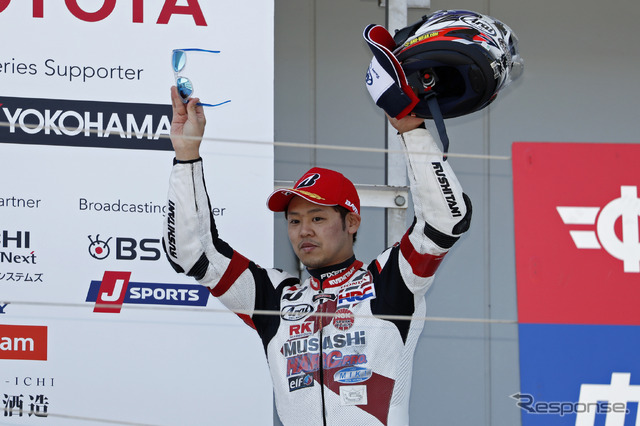 高橋巧選手（MFJ全日本ロードレース選手権シリーズ第2戦）