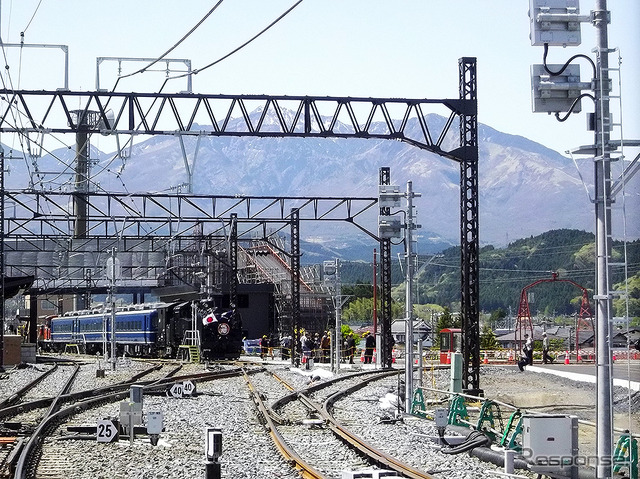 東武鉄道 下今市機関区(メディア向け・地元住民向け公開、5月2日)