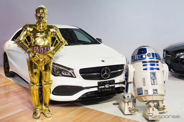 メルセデスベンツCLA スターウォーズ仕様発表会(5月2日、メルセデス・ベンツコネクション東京)