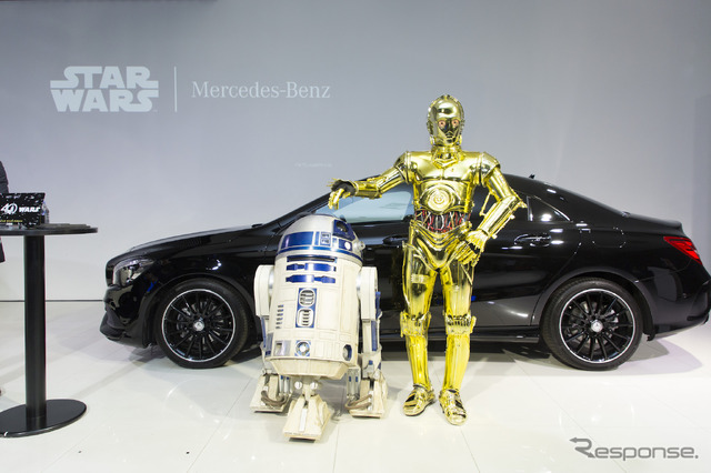 メルセデスベンツCLA スターウォーズ仕様発表会(5月2日、メルセデス・ベンツコネクション東京)