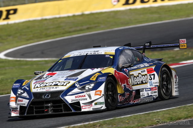 決勝3位の#37 LC500。
