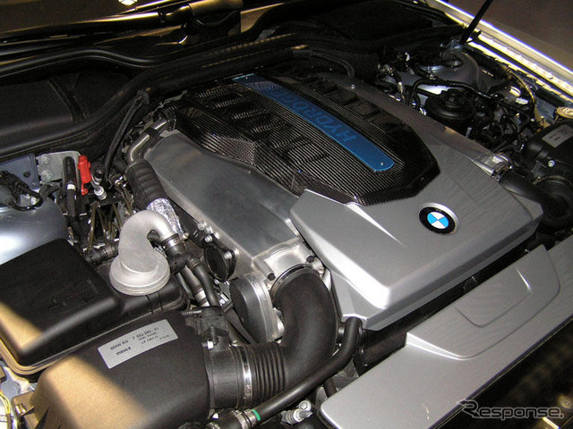 BMW 水素エネルギー展…ハイドロジェン7のリース料は120万円?