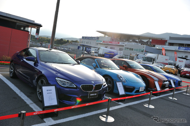 サーキットエクスペリエンスに使われる車両