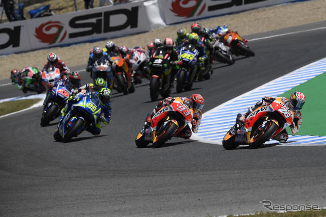MotoGP第4戦スペインGPはRepsol Honda Teamが今季初の1-2フィニッシュ。