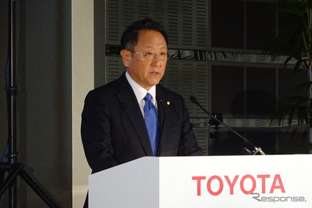 トヨタ　豊田章男社長