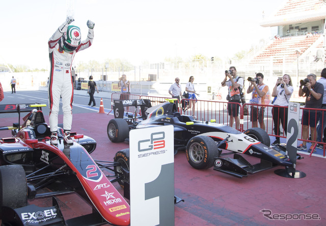 GP3初優勝を飾った福住仁嶺。