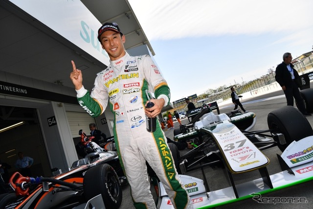 中嶋一貴選手(第1戦優勝)