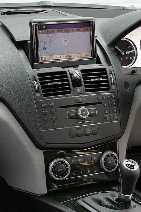 【メルセデスベンツ Cクラス 新型発表】コマンドシステムを全車標準装備