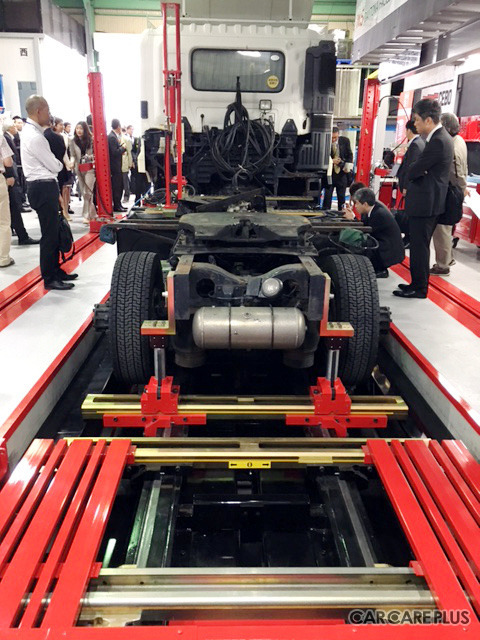 ピックアップトラックから大型トラックまで、幅広い車種に対応する