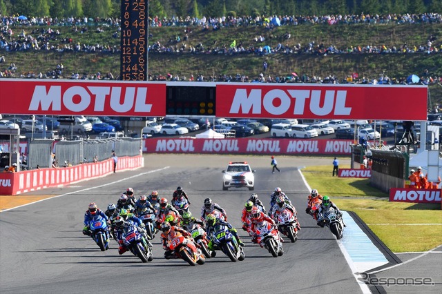 モチュールは、昨年もMotoGP日本グランプリのタイトルスポンサーになった