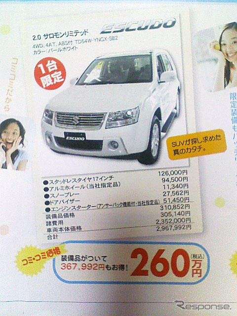 【明日の値引き情報】このプライスでこの新車を購入できる!!