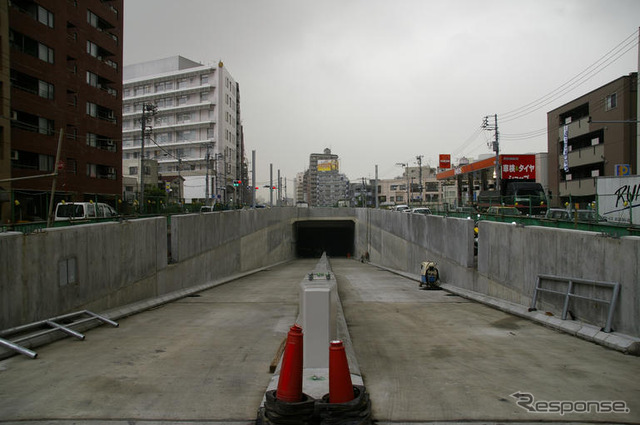 首都高、中央環状線の西新宿ジャンクションを公開