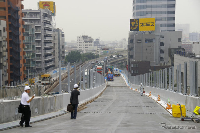 首都高、中央環状線の西新宿ジャンクションを公開