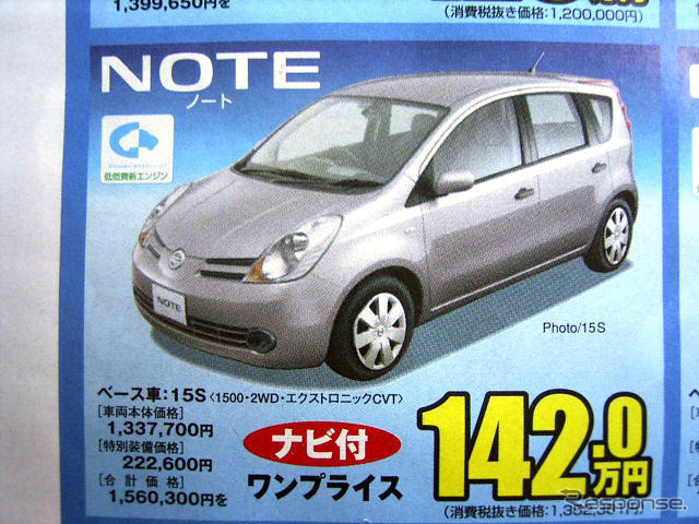 【新車値引き情報】コンパクトカーを21万円引き
