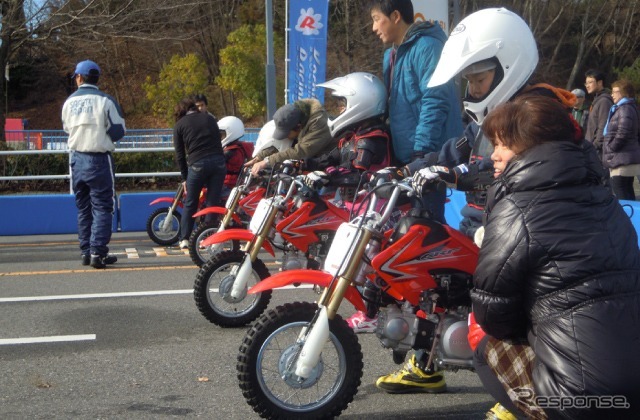 親子バイク体験会