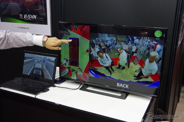 モリタエコノスの新型プレス式塵芥収集車「プレスマスター E-SVN」(2017NEW環境展)