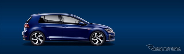 VW ゴルフGTI(アトランティックブルーメタリック)
