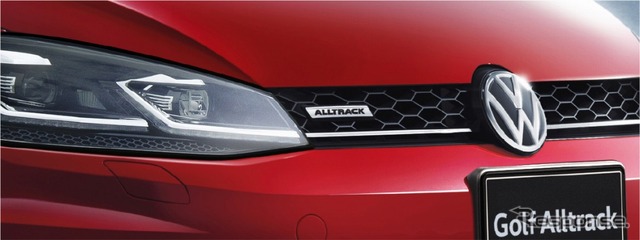 VW ゴルフ オールトラック ヘッドライトウォッシャー/ハニカムフロントグリル