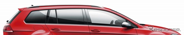 VW ゴルフ オールトラック ダークティンテッドガラス(リヤ/リヤ左右、UVカット機能付)