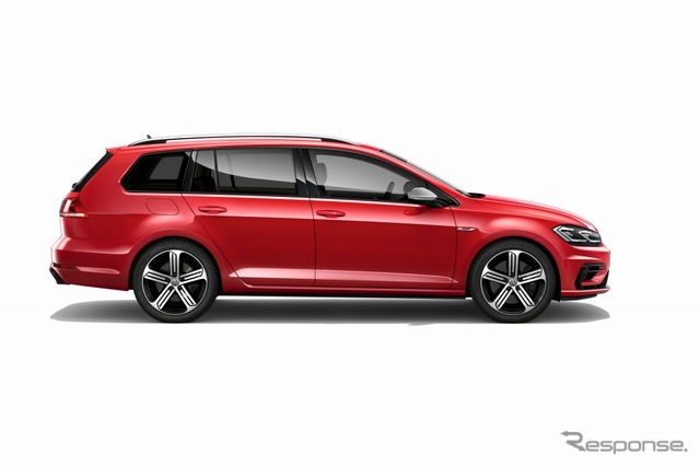 VW ゴルフR ヴァリアント(トルネードレッド)