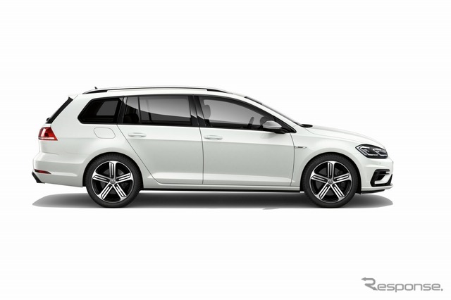 VW ゴルフR ヴァリアント(ピュアホワイト)