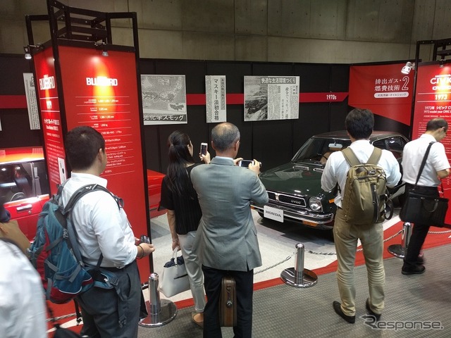 自動車技術会創立70周年特別企画展示「社会が変わる、技術が変わる、くるまが変わる」(人とくるまのテクノロジー2017)
