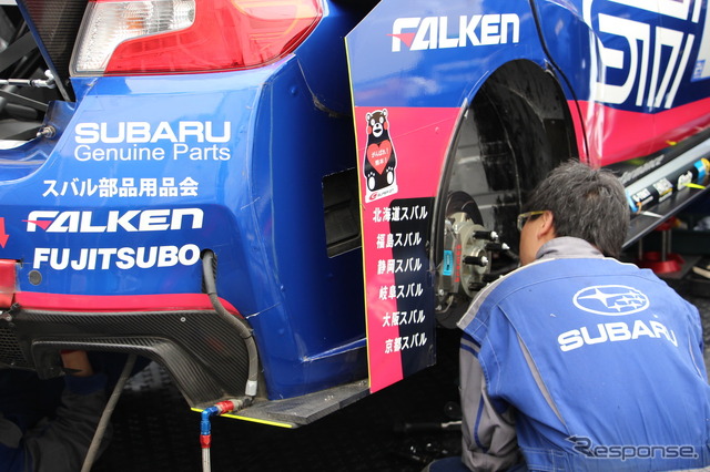 【ニュル24時間2017】スバルのメカニックは販売店の星! レース支え3連覇目指す
