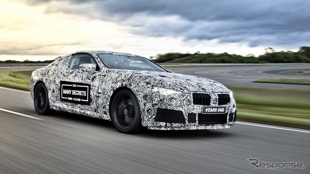 BMW M8の開発プロトタイプ車