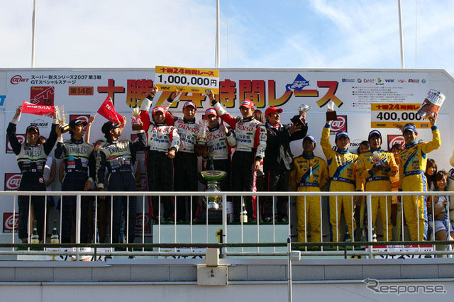 【スーパー耐久 十勝24時間】スープラ HVが圧倒的勝利