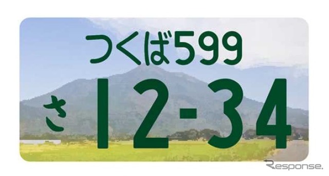 図柄入りナンバープレート（寄付金あり）
