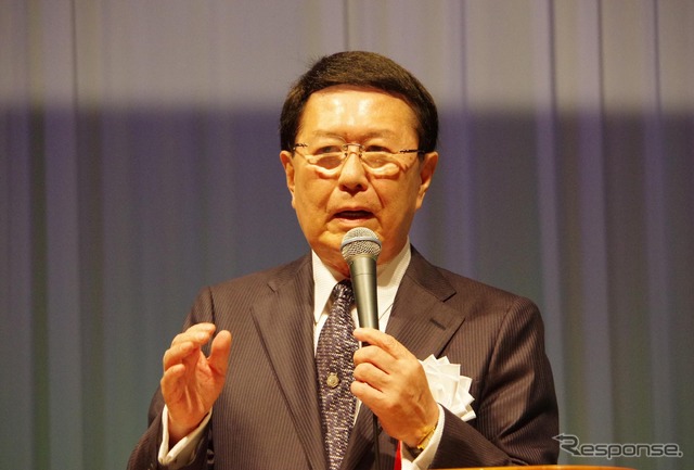 日本展示会協会の石積忠夫会長