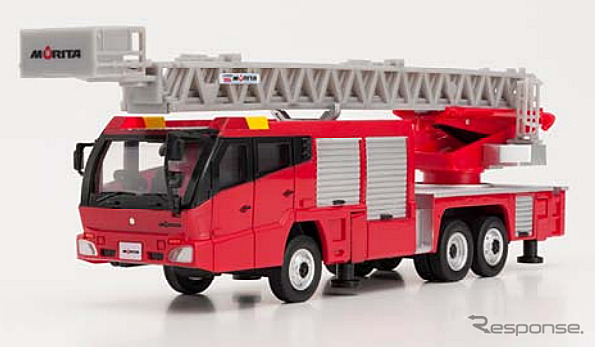 モリタはしご消防車スーパージャイロラダーミニカー