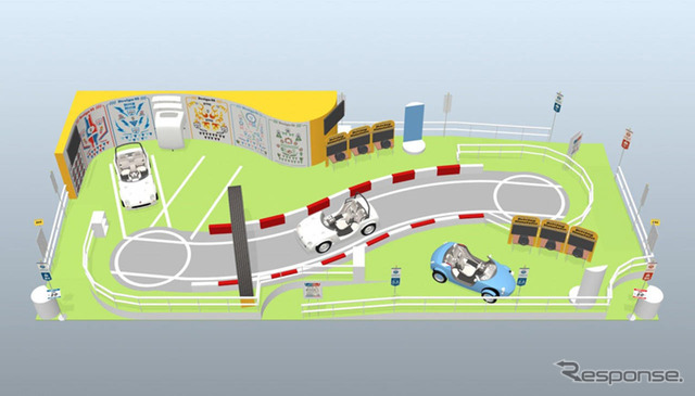 トヨタブース全体図