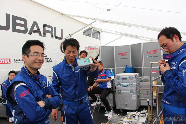【ニュル24時間】レース中にも進化見せた! スバル ディーラーメカニックの活躍