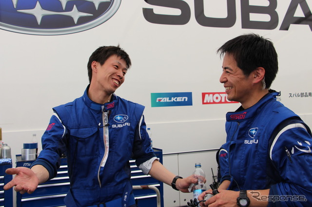 【ニュル24時間】レース中にも進化見せた! スバル ディーラーメカニックの活躍