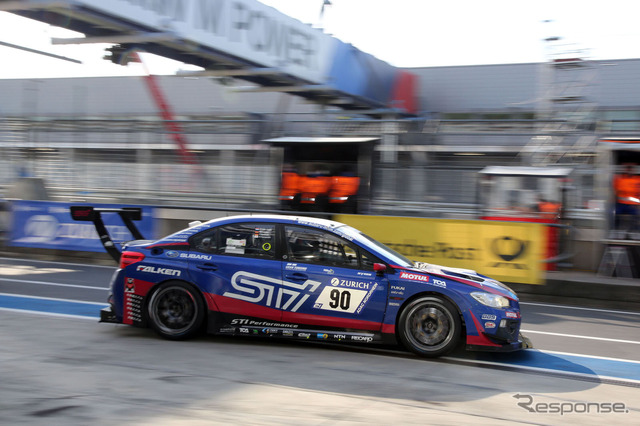 【ニュル24時間】レース中にも進化見せた! スバル ディーラーメカニックの活躍