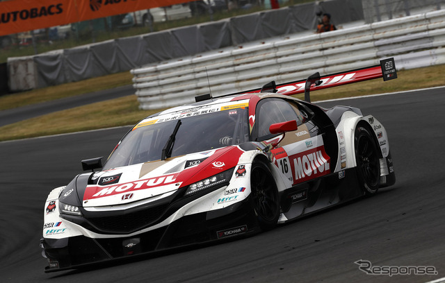 バトンが加わることになる、#16 MOTUL MUGEN NSX-GT(写真は今季第3戦)。