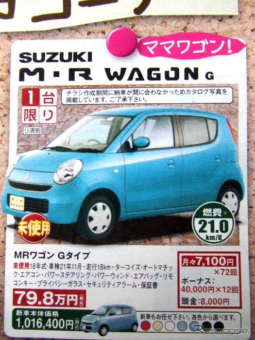 【明日の値引き情報】このプライスでこの新車を購入できるんですよ
