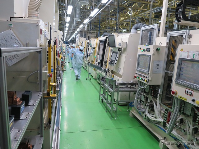 RP-EPSの加工ライン概観