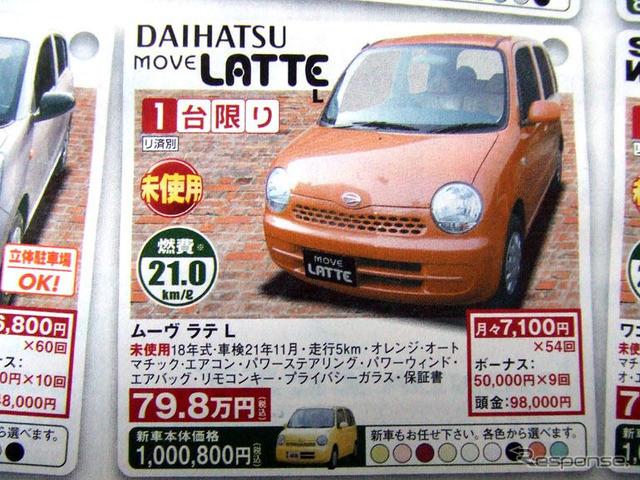 【明日の値引き情報】このプライスでこの新車を購入できるんですって