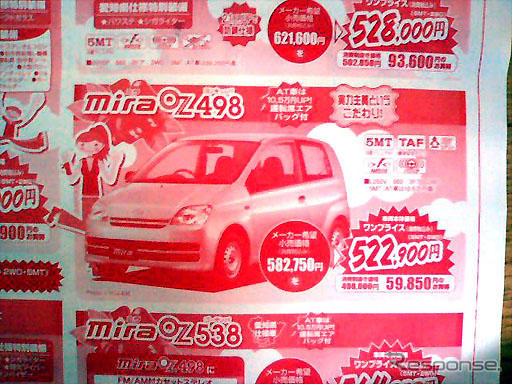 【新車値引き情報】軽自動車で10万円以上もお得!