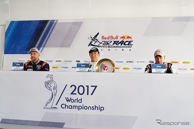 今シーズンは前大会のサンディエゴに続いて2回目、自身としては3度目の優勝を果たした室屋義秀選手。