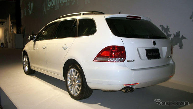 【VW ゴルフ ヴァリアント 日本発表】「見所」リアにあり